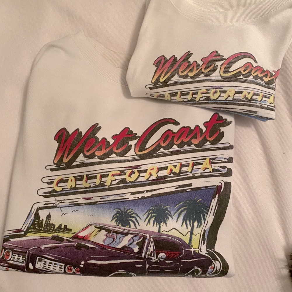 brandy Melville West Coast crewneck